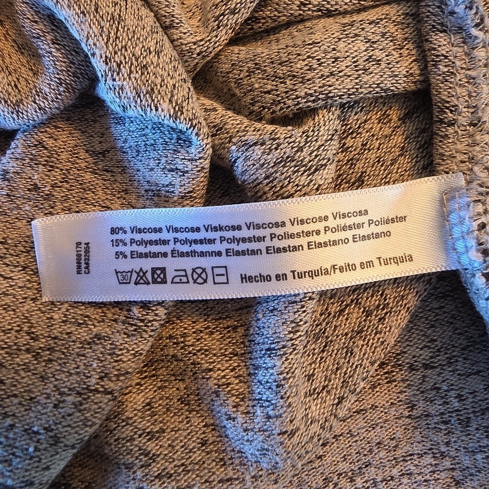 Anthropologie Soft Knit Gray Open Front Women's Sweater - Picture 7 of 7